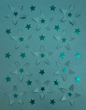 Stars with Small Stars
(teal)
Lift-Up Card